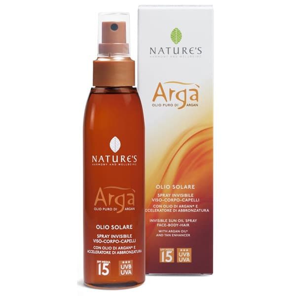 Nature's "Arga" масло для лица и тела SPF-15 150 мл