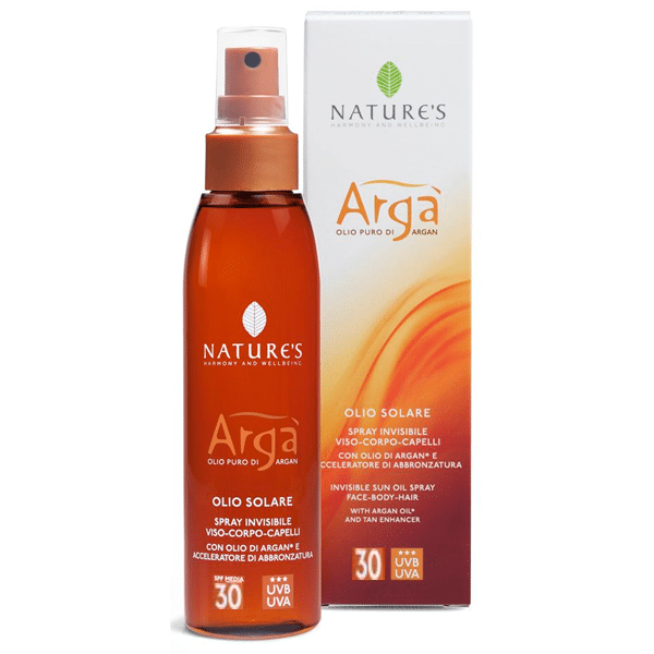 Nature's "Arga" масло для лица, тела и волос SPF-30 150 мл