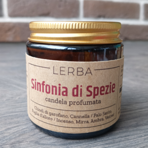 Lerba Sinfonia di Spezie / Симфония специй свеча ароматическая 100 г
