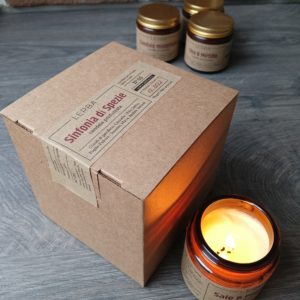 Lerba подарочный набор ароматических свечей 2*100 г