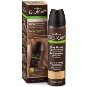 Biokap Средство оттеночное для закрашивания отросших корней волос с Аргановым маслом и Восстановительным комплексом Tricorepair (тон блонд)